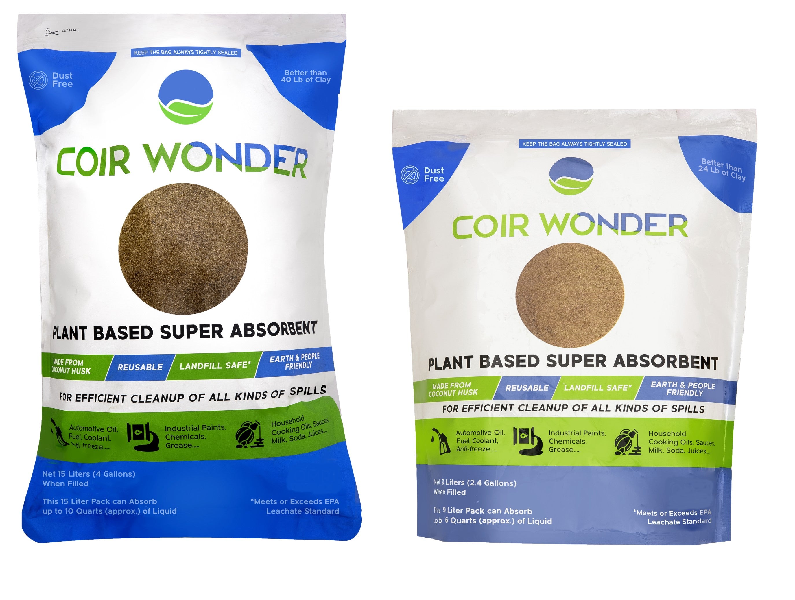 Coir Wonder - Super Absorbent Granules Made From Coconut Husk